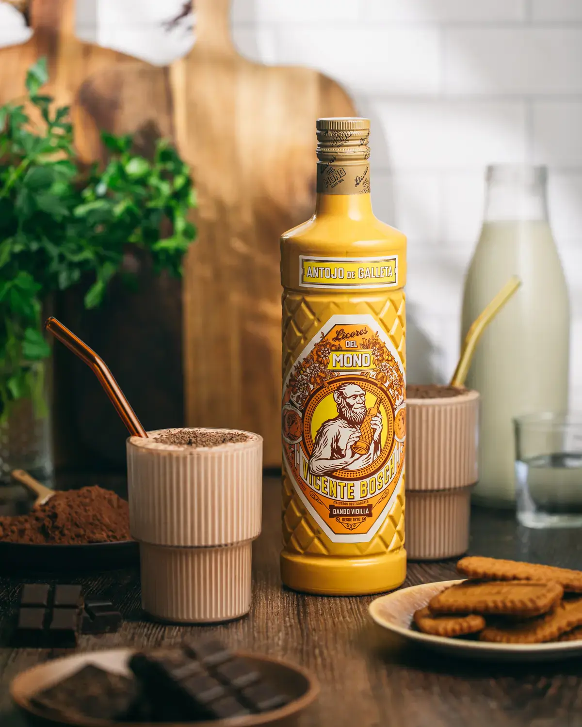 Mousse de galleta y cacao